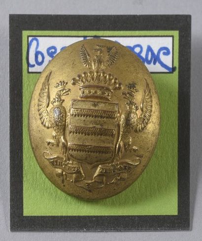 null COSSE BRISSAC

Bulging, golden. Count crown. Perrin n°1279

