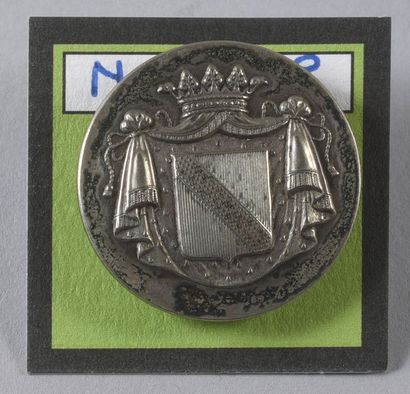 null NOAILLES, (Duke of Noailles and Ayen) 

Flat, silvery. Bodard/Perrin n°736
...