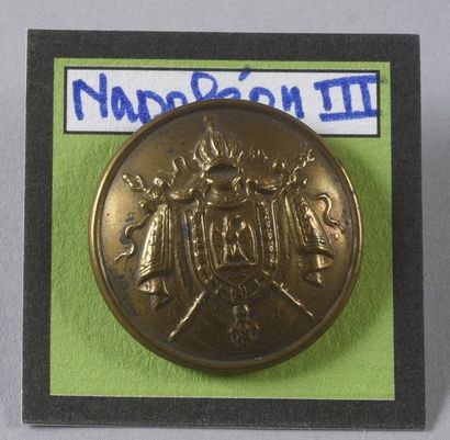 null BONAPARTE, button of the house of NAPOLEON III. Bodard/Perrin n°107

