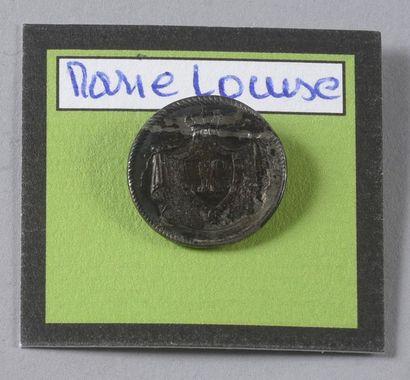null HABSBURG. S.M. Marie-Louise, Duchess of Parma.

Small flat button, silvered...
