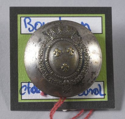 null BOURBON, comte de CHAMBORD. (Henri V)

bombé, argenté. Bodard/Perrin n°127
...