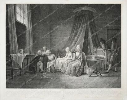 BOVI Mariano (1758-18 ??). 
Arrestation du roi Louis XVI à Varenne. Procès de Marie-...