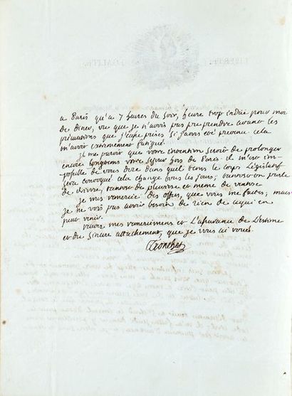 TRONCHET François-Denis (1726-1801). 
*Avocat de Louis XVI, sénateur sous l'Empire,...