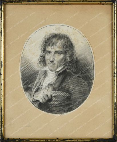 DAVID D'ANGERS, Pierre-Jean David dit (178- 1856), attribué à. 
Portrait d'un membre...