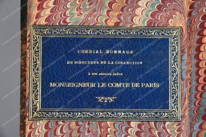 null [BIBLIOTHÈQUE DU PRINCE PHILIPPE D'ORLÉANS, COMTE DE PARIS (1838-1894)].
RÉGNIER...