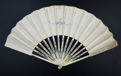 null Joseph and his brothers, around 1770
Folded fan, the skin leaf, mounted in the...