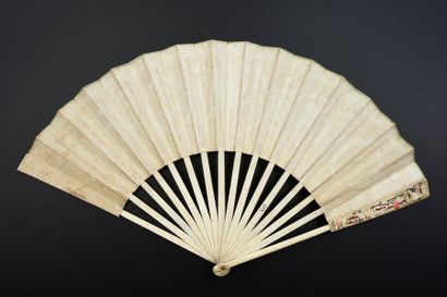 null Hainaut and Flanders, around 1793
Folded fan, revolutionary, double sheet of...
