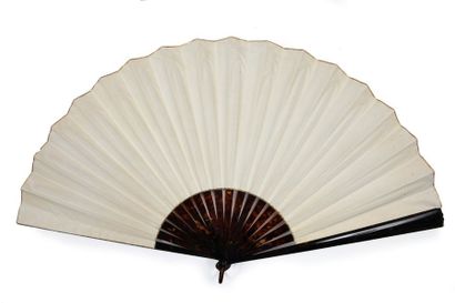 null A flute tune for Christmas, around 1894
Fan, the leaf in a cabretille painted...