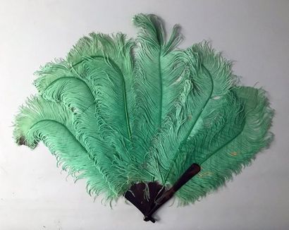 Green crosiers, circa 1900-1920 Fan made...