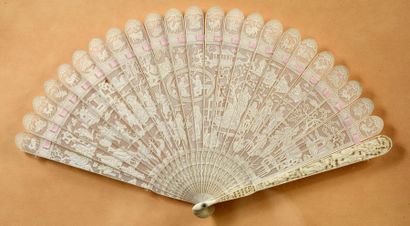 Country life, China, 19th century A fan of...