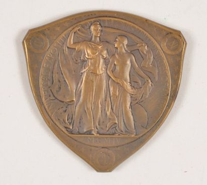 null Médaille d'or de l'Exposition Universelle de St Louis.
En bronze. Par Weinberg....