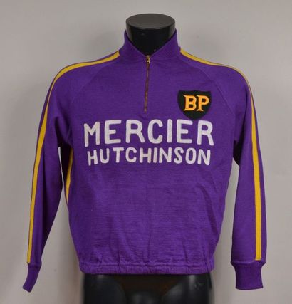 null Jean Stablinski. Training jacket worn with the Mercier-BP-Hutchinson team during...