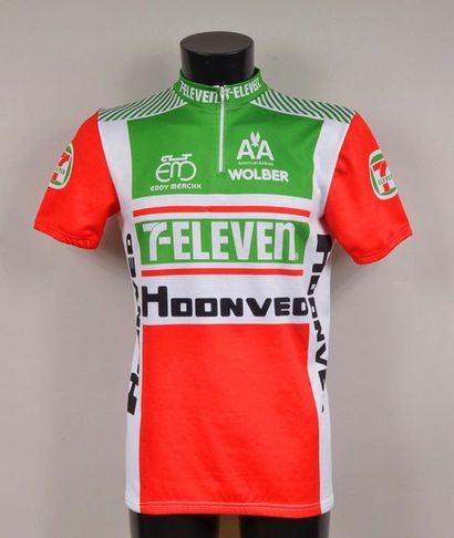 null Davis Phinney. Jersey worn with the 7 Eleven-Hooned team during the 1987 se...