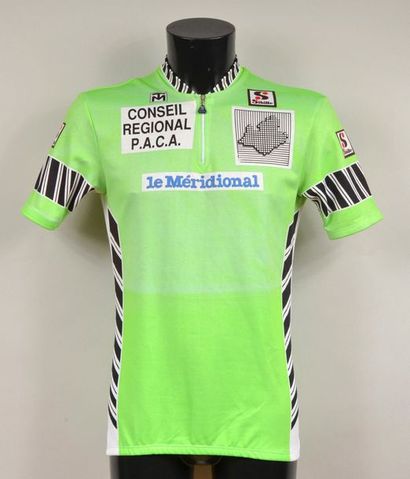 null Etienne de Wilde. Winner's jersey of the overall classification of the Etoile...
