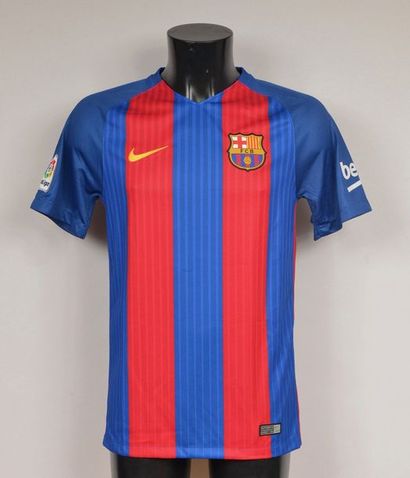 null Neymar JR. Barcelona FC jersey n°11. Authentic signature of the player on the...