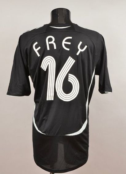 null Sebastien Frey. Player n°16 of the French team, the player honours his first...