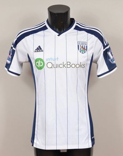 null Yusuf Mulumbu. West Bromwich
Albion jersey No. 21 worn during the 2014-2015...