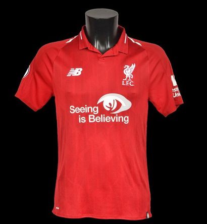 null Sadio Mané. Liverpool jersey No. 10 worn against Manchester City on 7 October...