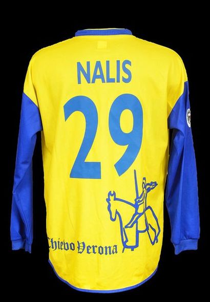 null Lilian Nalis. Maillot n°29 du Chievo Verone porté lors de la saison 2002-2003...