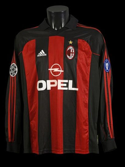 null José Mari. AC Milan jersey No. 11 for the Champions League match against Paris...