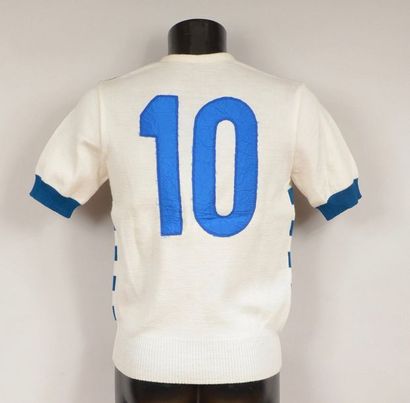 null Jürgen Raab. Carl Zeiss Jena jersey No. 10 worn on 29 September 1982 against...