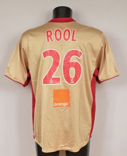 null Cyril Rool. Maillot n°26 du RC Lens porté lors de la saison 2002-2003 du Championnat...