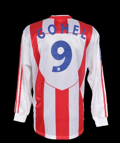 null Wilfried Gohel. AS Cannes n°9 jersey worn during the 1999-2000 season of the...