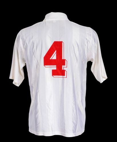 null Claude Lowitz. Montpellier Paillade Sport Club jersey No. 4 worn in 1/32nd of...