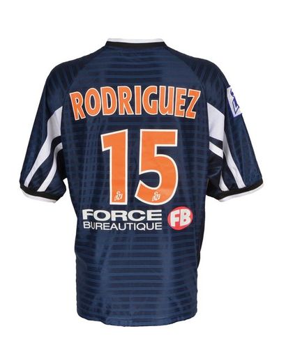 null Michel Rodriguez. Montpellier
Hérault jersey n°15 worn during the 2000-2001...