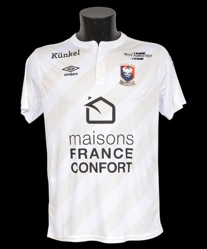 null Damien Da Silva. Jersey n°28 of the Stade Malherbe de Caen worn during the 2016-2017...