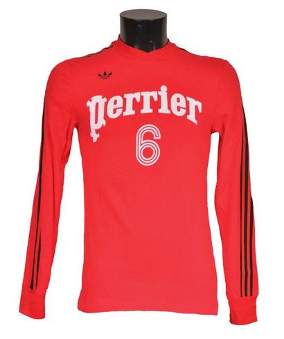 null Patrick Rampillon. Maillot n°6 du Stade Rennais porté en Coupe de France lors...