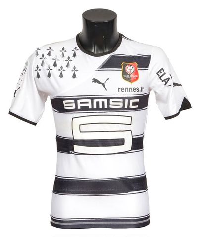 null Jérôme Leroy. Jersey n°7 of the Stade Rennais worn during the 2010-2011 season...