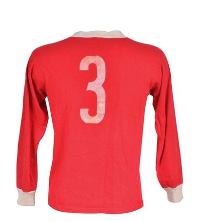 null Patrick Deschodt. The n°3 jersey of the Lille Olympique worn during the 1972-1973...