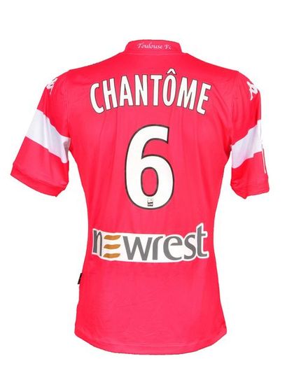 null Clément Chantôme. Maillot n°6 du Toulouse FC porté lors de la saison 2013-2014...