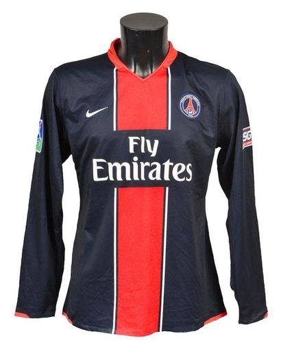 null Jérôme Rothen. Maillot n°25 du Paris Saint-Germain porté lors de la saison 2007-2008...