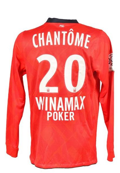 null Clément Chantôme... Paris Saint-Germain jersey n°20 worn during the 2010-2011...