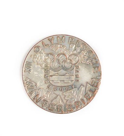 null Silver bronze participant medal. By W. Pichl. Diameter 50 mm. In its original...
