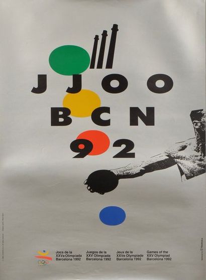 null Ensemble de 32 affiches officielles des XXVème Jeux d'été. Affiches Générique...