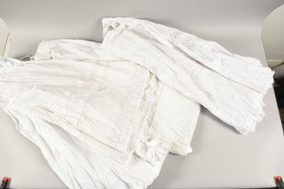 null Partie d'une garde-robe élégante, Costume féminin, 1870-1900 environ, collet...