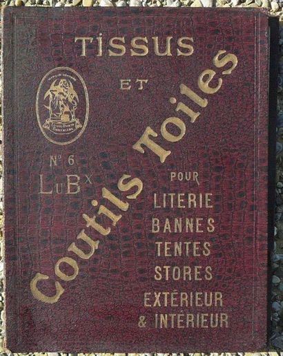 null Deux albums d’échantillons, L. Bouix, vers 1910,

Tissus et Coutils toiles pour...