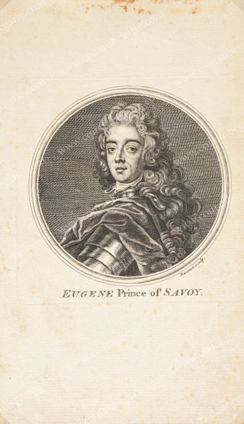 Ecole étrangère du XVIIIe siècle Portrait du prince Eugène de Savoie-Carignan (1663-1736)...