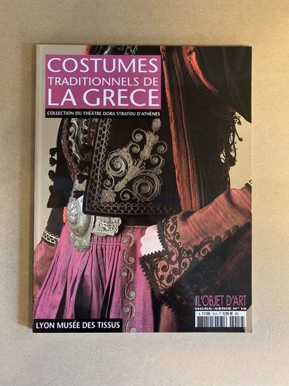 null [GRECE], 



Ouvrage et catalogue d’exposition concernant le costume traditionnel,



-...