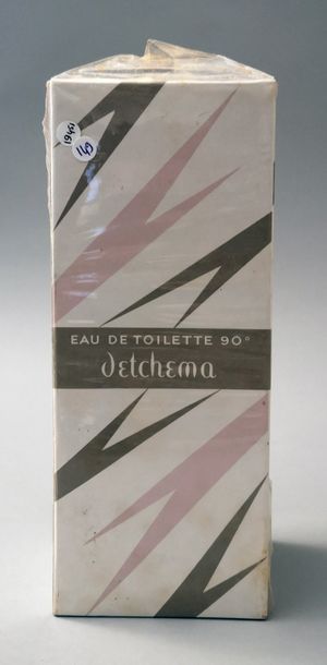 null Révillon – « Detchéma » - (1954) 1 flacon d’eau de toilette scellé et emballé...