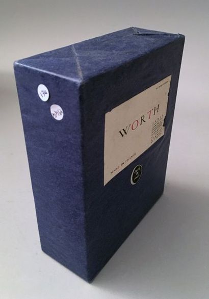 null Worth – « Dans la Nuit » - (1924) 1 flacon d’extrait signé R.Lalique scellé...