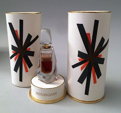 null Houbigant – « Présence » - (années 1950) 2 flacons d’extrait scellés et emballés...