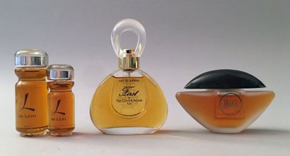 null Divers Parfumeurs - (années 1990) Lot comprenant 7 flacons: eau de toilette...