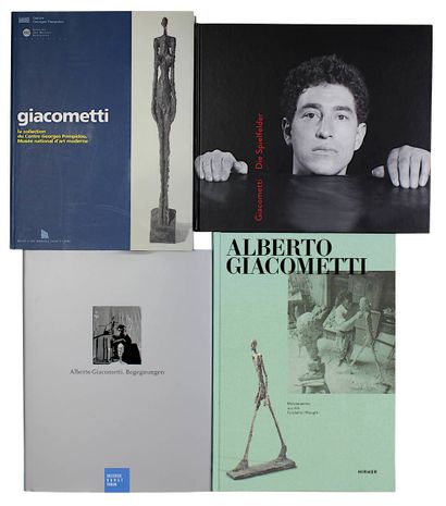  Vier Bücher zu Alberto Giacometti: Müller, Markus Hrsg. 