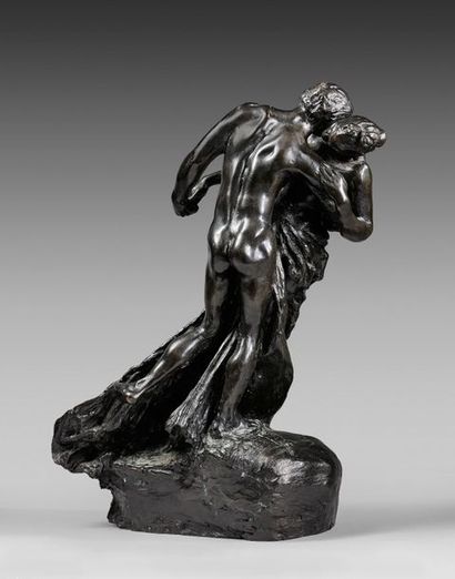  CAMILLE CLAUDEL (1864-1943)
La Valse, vers 1895
Épreuve en bronze à patine brune
Signée,... Gazette Drouot