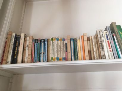 null PALETTE de 36 cartons de livres divers romans, polars, voyages, Agatha Christie,...