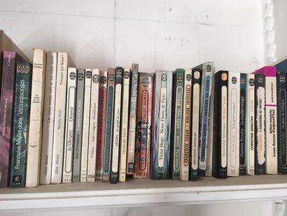 null PALETTE de 36 cartons de livres divers romans, polars, voyages, Agatha Christie,...
